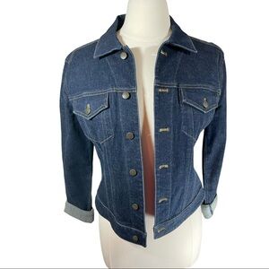 Bloomingdales & Tahari Denim Jean Jacket